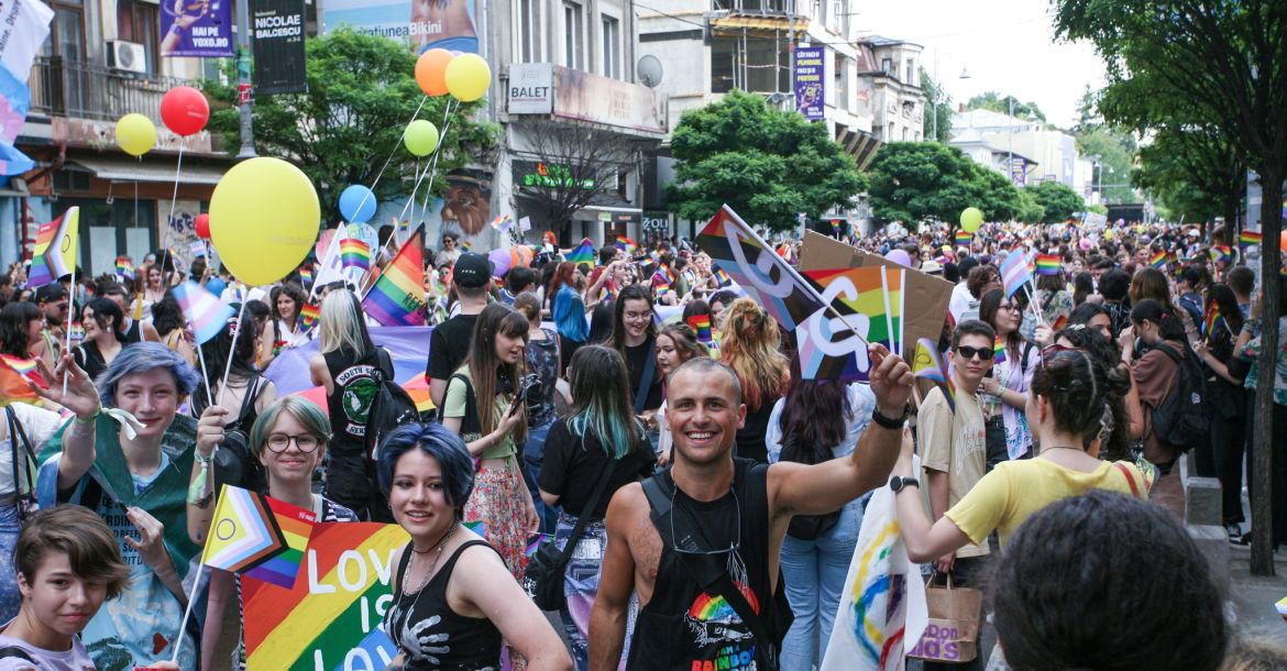 Bucharešto Pride 2022 // Nuotr. iš facebook Greenpeace Romania paskyros