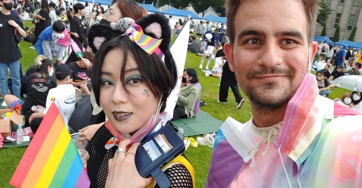Korėjos Pride 2022 // Nuotr. iš Thinus Scholtz Facebook paskyros