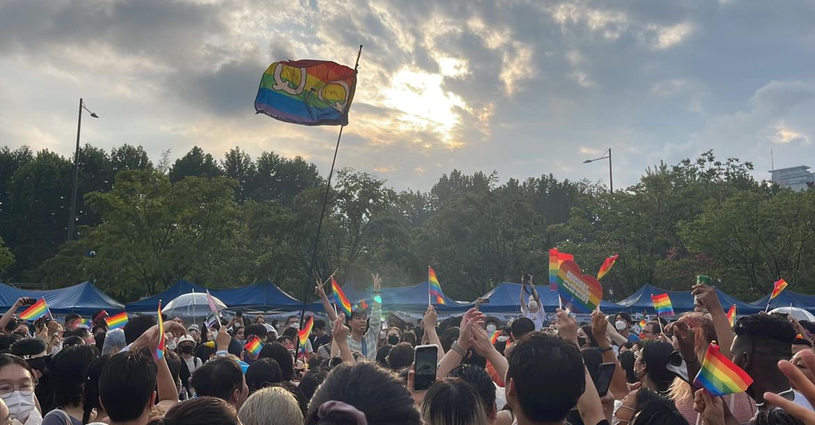 Korėjos Pride 2022 // Nuotr. iš Ellie Muir Facebook paskyros