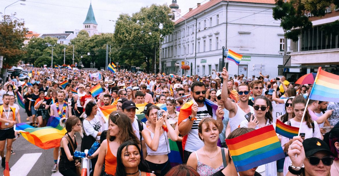 Bratislava Pride 2022 // Nuotr. iŠ Duhovy PRIDE Bratislava Facebook paskyros