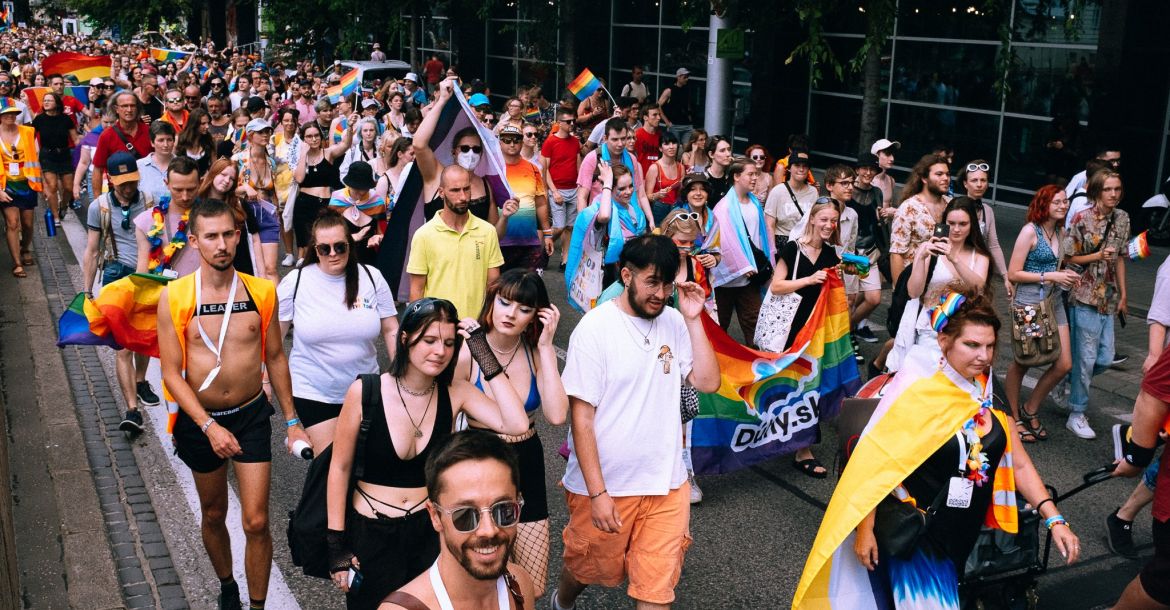 Bratislava Pride 2022 // Nuotr. iŠ Duhovy PRIDE Bratislava Facebook paskyros