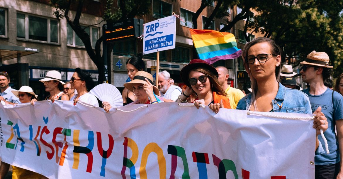 Bratislava Pride 2022 // Nuotr. iŠ Duhovy PRIDE Bratislava Facebook paskyros