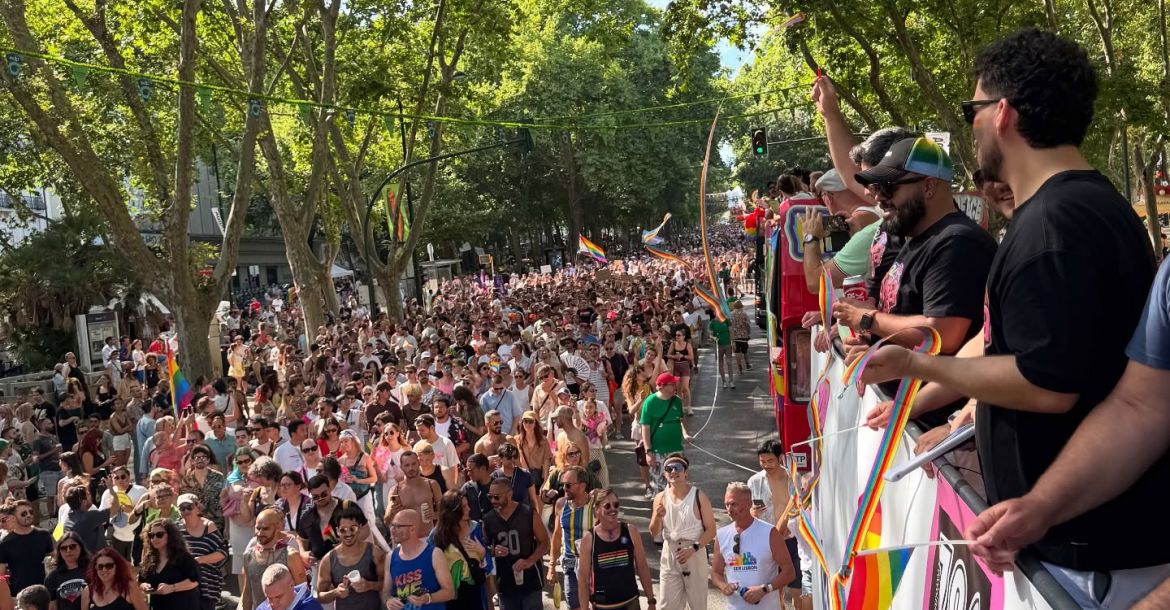 EuroPride Lisabonoje // Nuotr. Antonio Marcos / Facebook