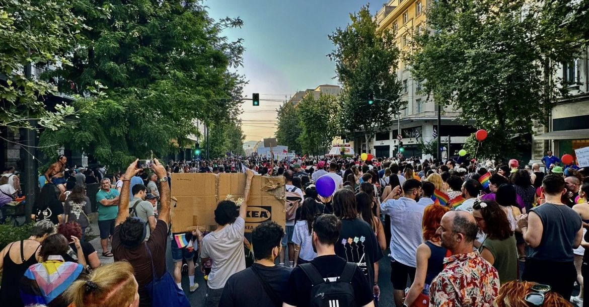 Atėnų Pride // Nuotr. Evdokimos Tsolakidis / Facebook