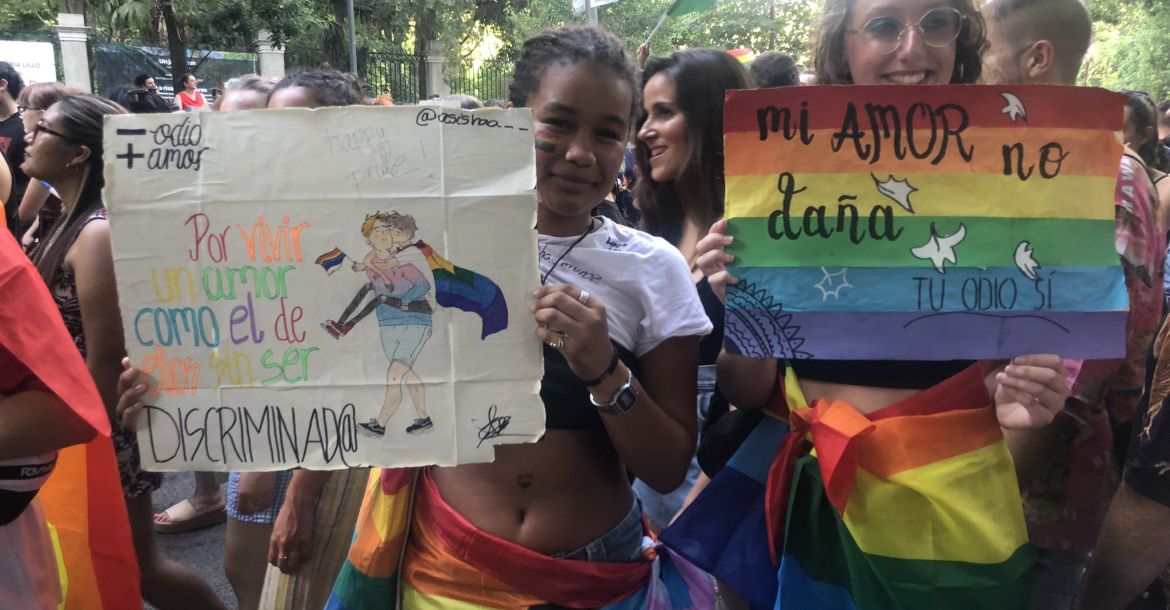Madrid Pride 2022 // Nuotr. iš @lucasfh1976 Twitter paskyros