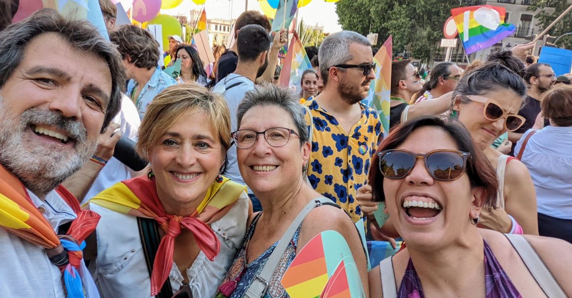 Madrid Pride 2022 // Nuotr. iš @MasEscorial Twitter paskyros