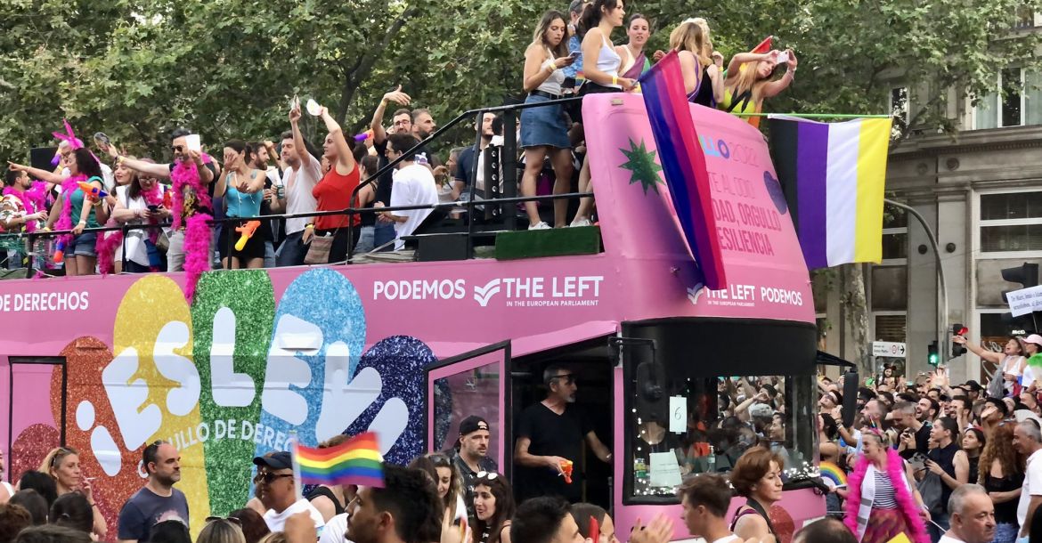 Madrid Pride 2022 // Nuotr. iš @MaximVos Twitter paskyros