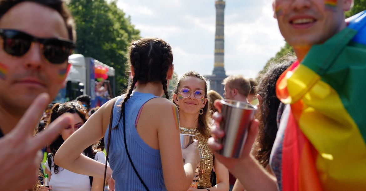 Berlyno Pride 2022 // Nuotr. iš @wolfsbes_ua