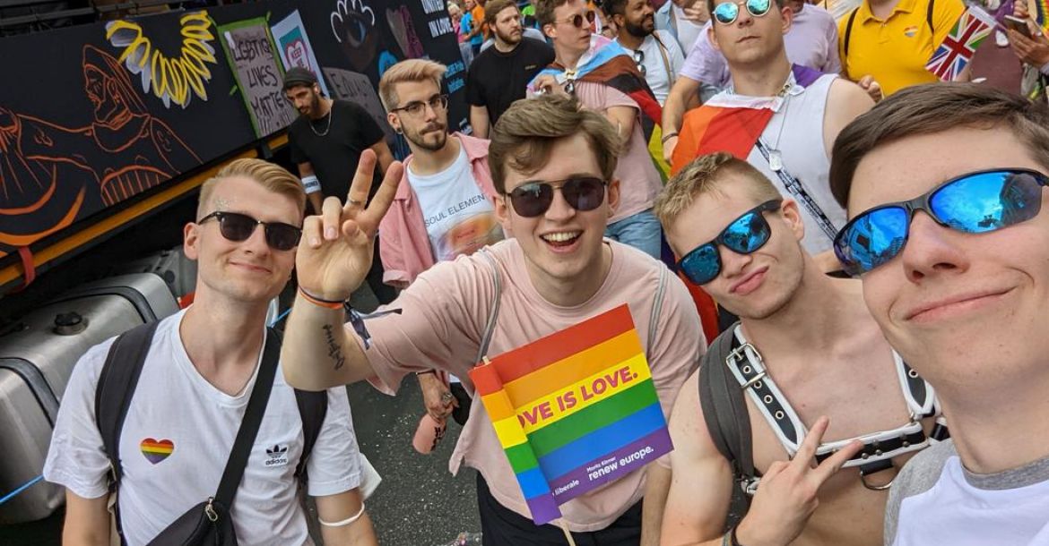 Berlyno Pride 2022 // Nuotr. iš @Lord_NicolasX