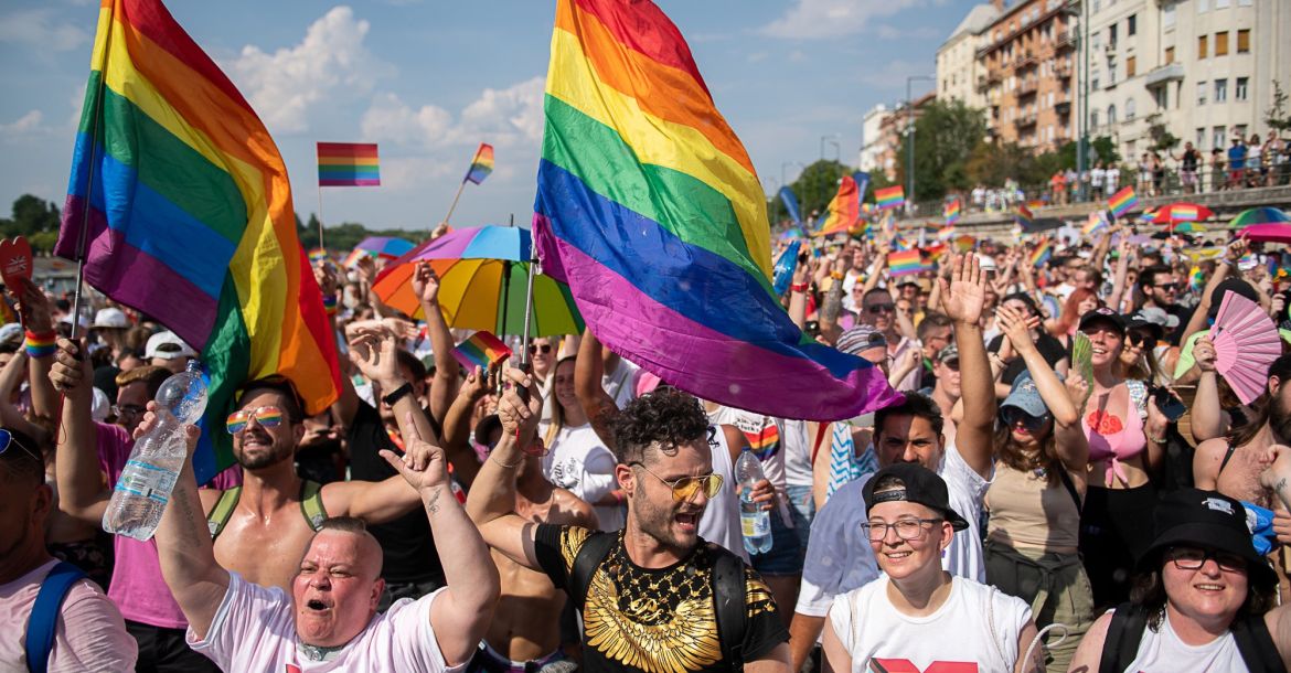 Budapest Pride 2022 // Nuotr. iš @erdosdenes