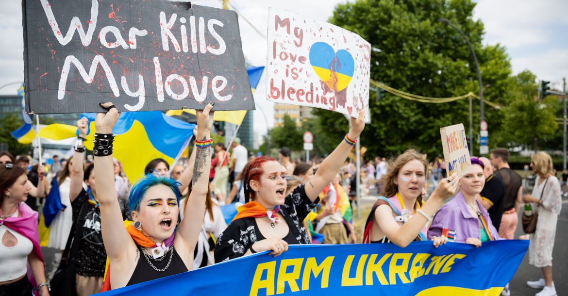Berlyno Pride 2022 // Nuotr. iš @zaborona_media