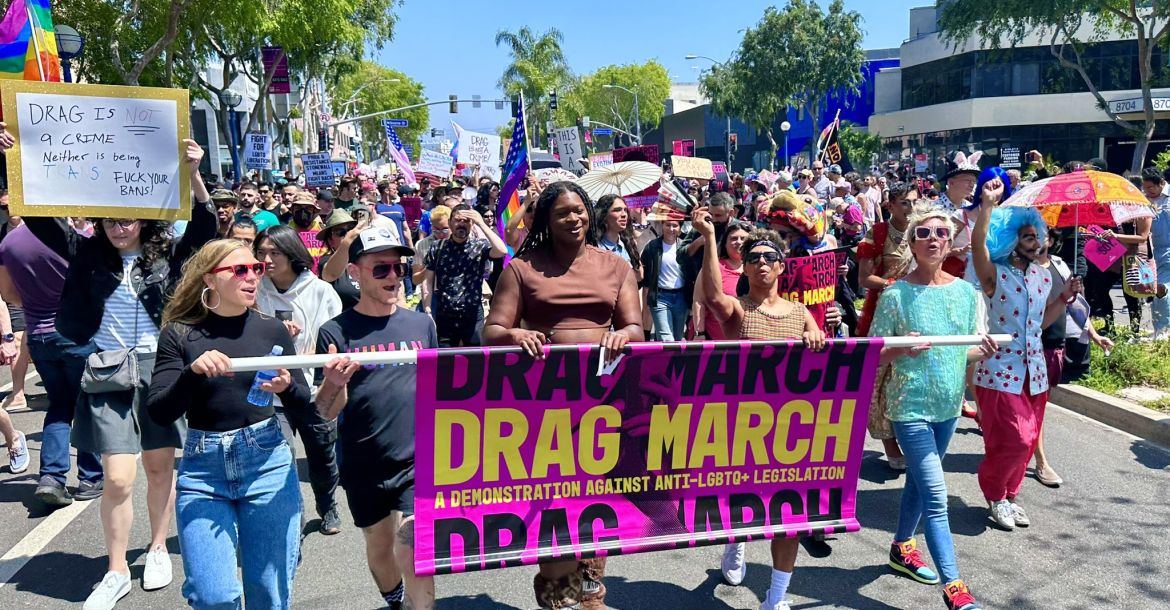 „Drag Maršas“ // Nuotr. iš @DigitalLA