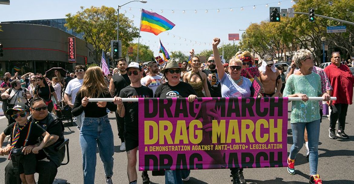 „Drag Maršas“ // Nuotr. iš @WEHO_TIMES
