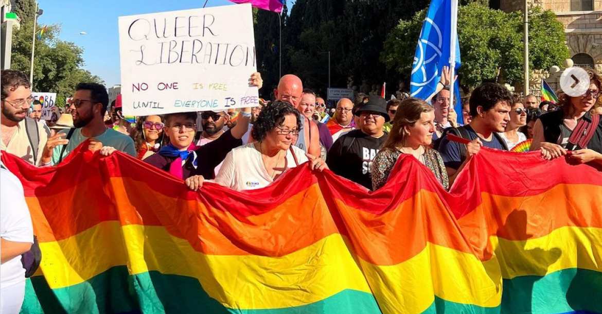 Jerusalem Pride // NUotr. @holylandspeaks