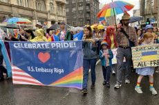 Riga Pride // Nuotr. iš Jungtinių Amerikos Valstijų ambasados Taline Facebook paskyros