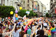 Bucharešto Pride 2022 // Nuotr. iš facebook Marius Sabau paskyros