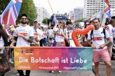 Berlyno Pride 2022 // Nuotr. iš @UKinGermany