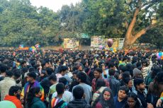Delhi Pride // Nuotr. iš @BanarasWallah Twitter paskyros