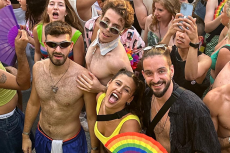 Tel Avivo Pride // Nuotr. iš didi_sidransky instagram paskyros